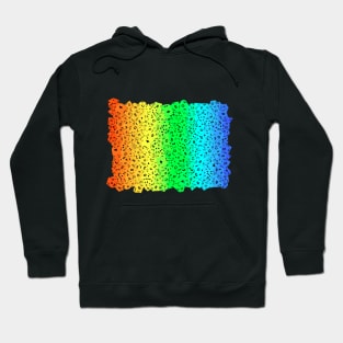 Rainbow Dice Everywhere Hoodie